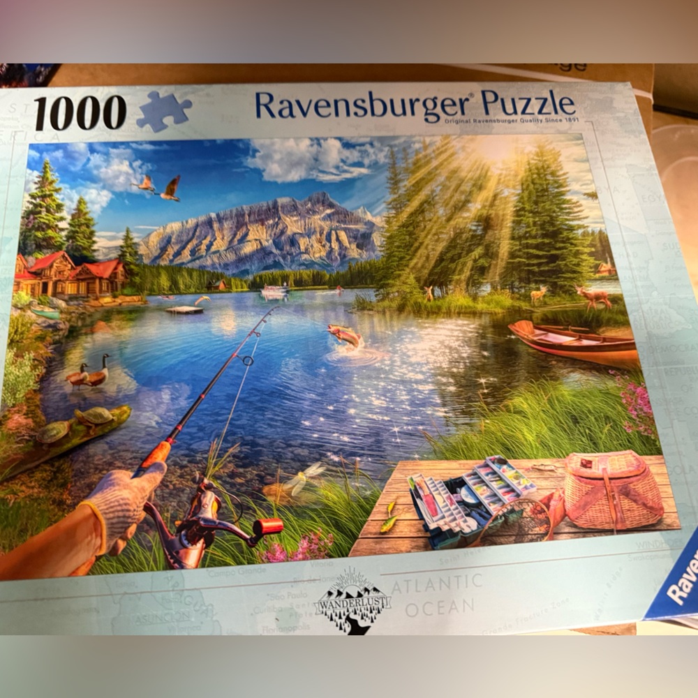 RAVENSBERGER 1000‎ Pc Puzzle used Atlantic Puzzle
